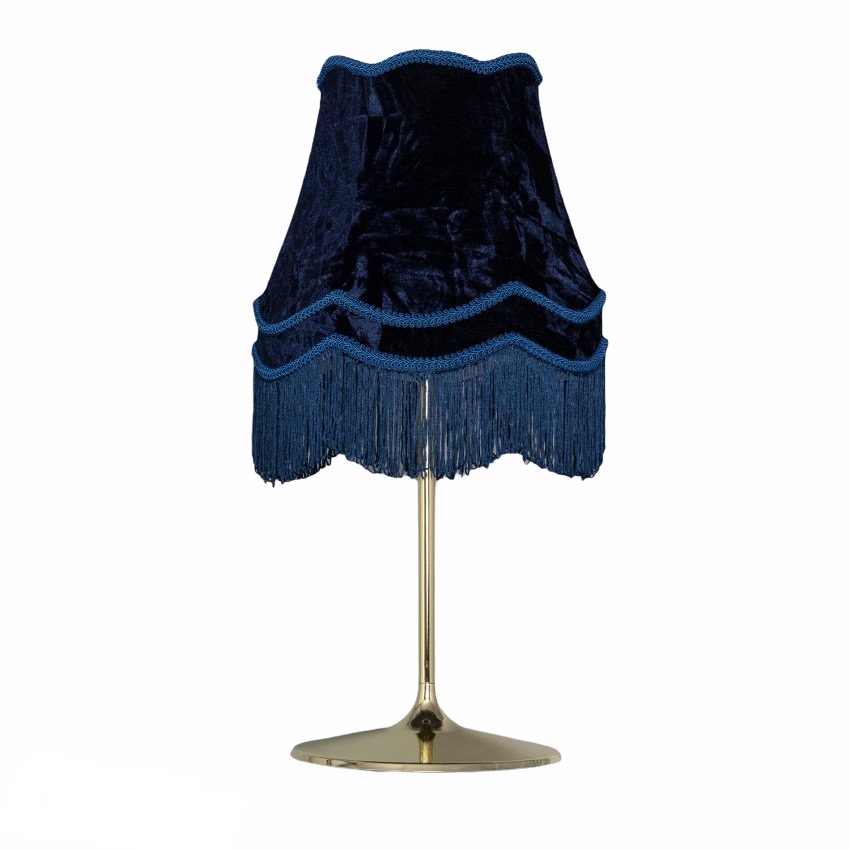 Lámpara Minage Azul Velvet